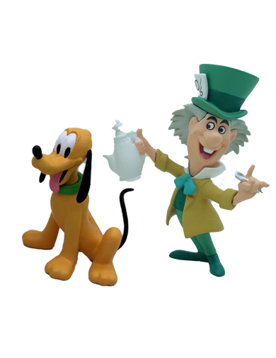 Pluto and Mad Hatter Figurines Issue 0